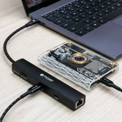 mazer infinitelink slim usb c hub 6 in 1 multi61606.webp