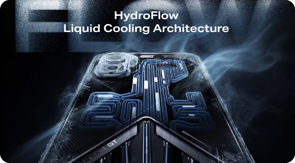 infinix gt 50 pro HydroFlow liquid cooling