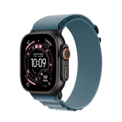 apple watch ultra3 black alpine light blue