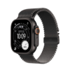apple watch ultra3 black titanium milanse