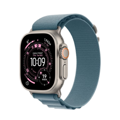 apple watch ultra3 natural alpine light blue